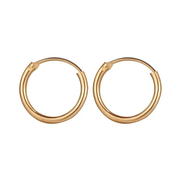 France Light Luxury Enamel Thick Rhinestone Hoop Earrings for Women Stainless Steel Huggie Ear Party Jewelry Wholesale - Image 3